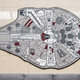 Illustration for article titled No Room Is Truly Decorated Without a Millennium Falcon Rug